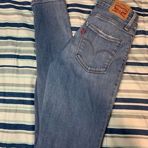 Levi’s high rise skinny jeans